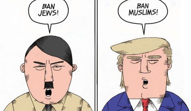 Best Cartoons Mocking Trump's Muslim Ban