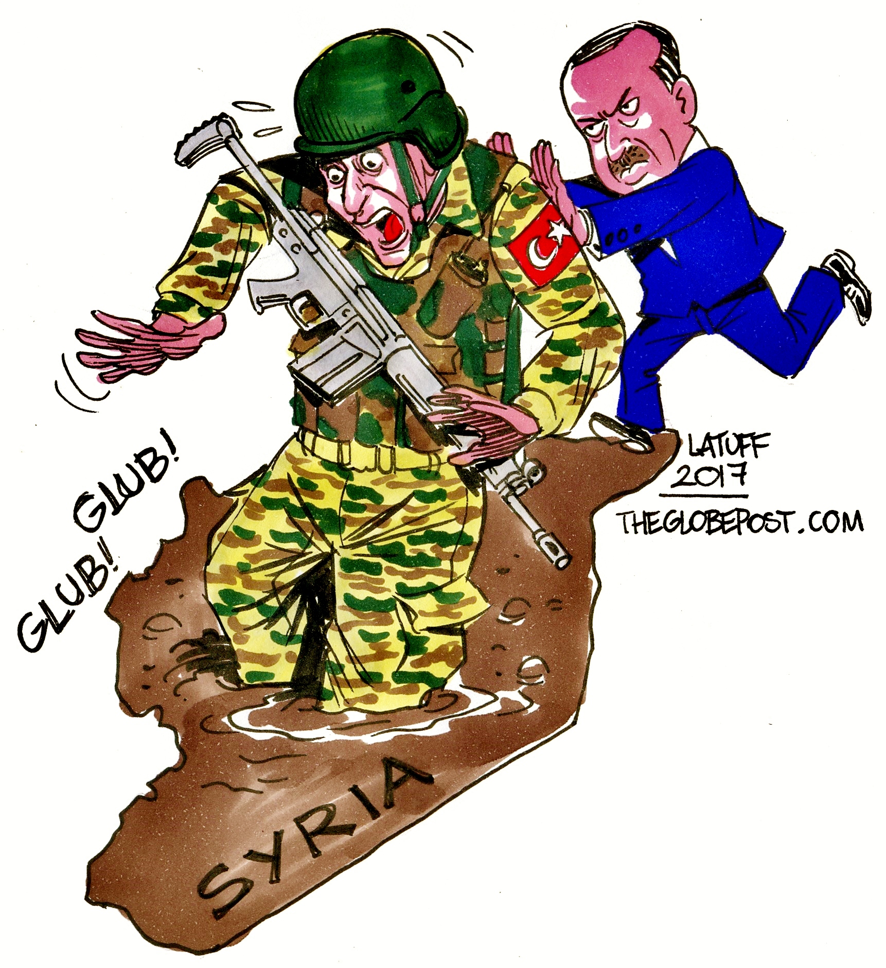 Syria Turned Into Deadly Quagmire For Turkish Soldiers - Cartoon