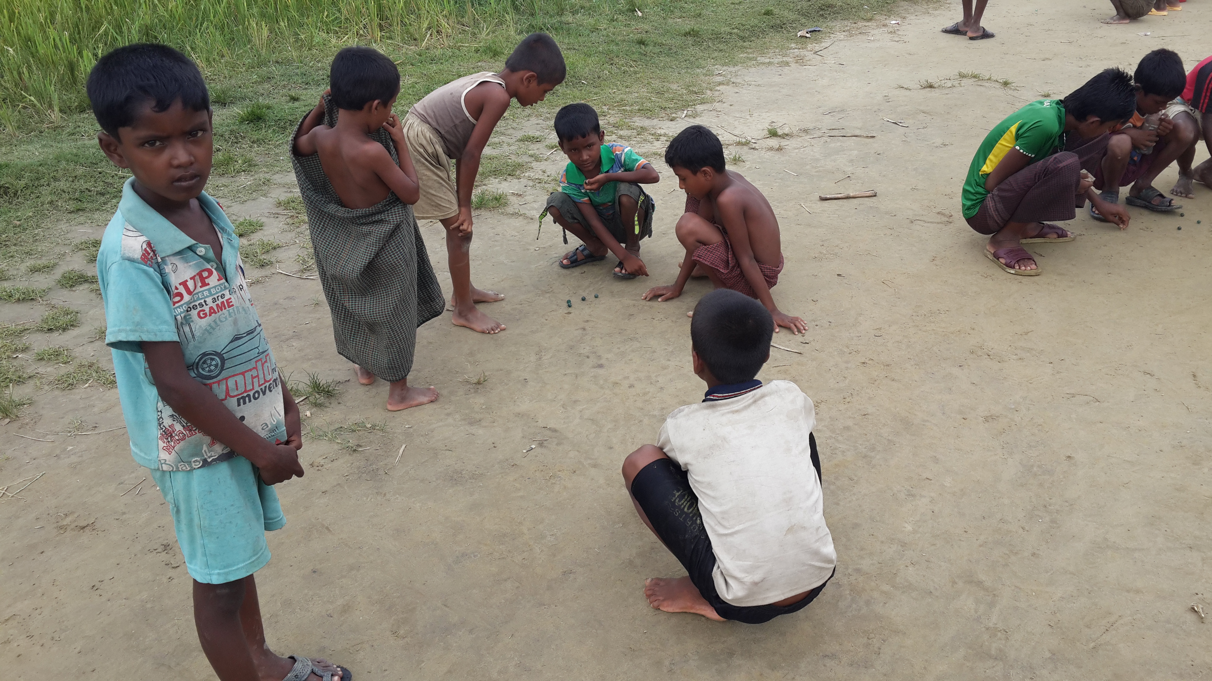 Myanmar Rohingya refugee camp