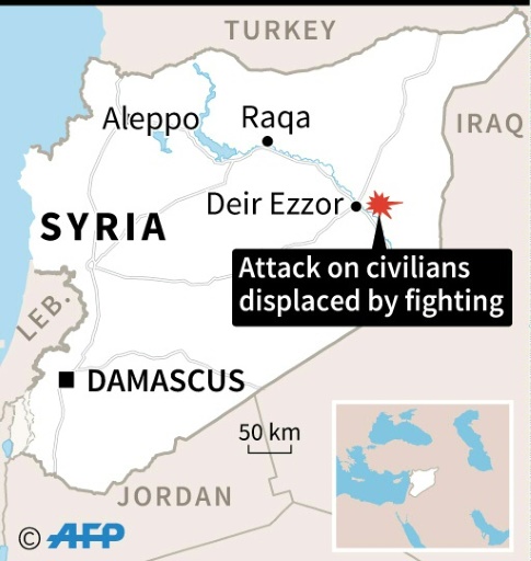 Deir Ezzor car bombing attack ISIS