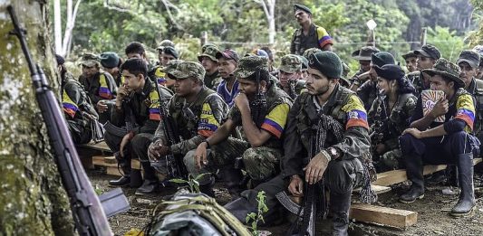 Revolutionary Armed Forces of Colombia (FARC) guerrillas