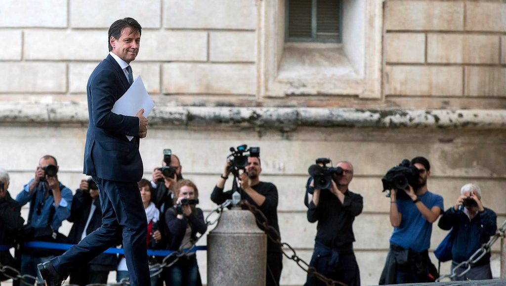 Giuseppe Conte is italy's new prime minister