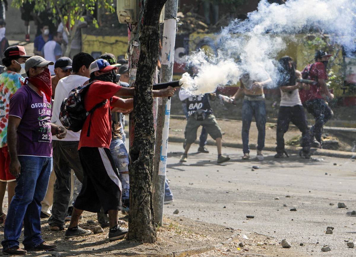 Protesters in Nicaragua