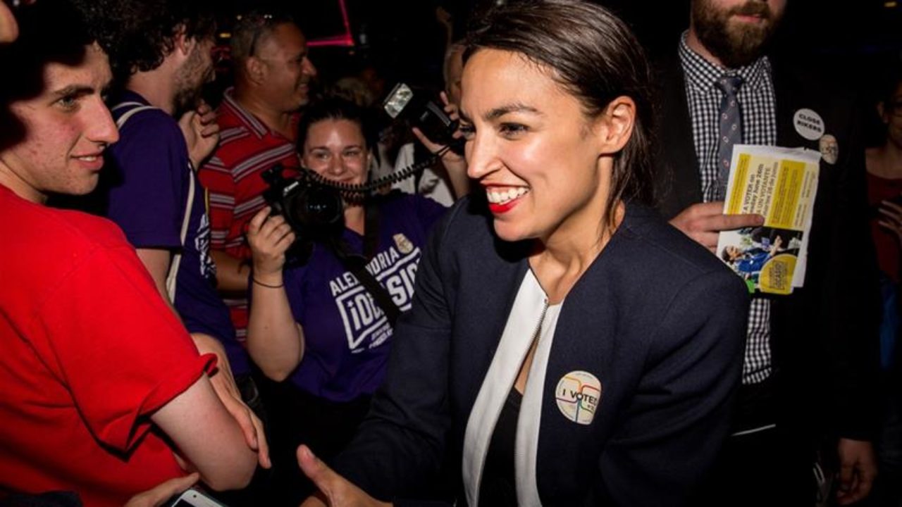 ocasio cortez justice democrats