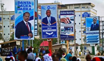 Billboards during the 2017 presidential elections in Somalia promised good governance, but the election turned out to be a milestone of corruption