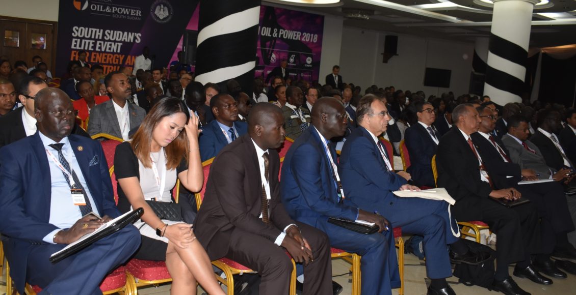 Delegates at South Sudan Oil and Power Conference