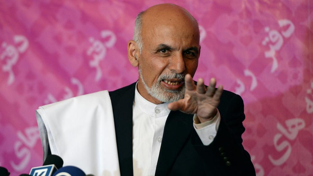 Afghan president Mohammad Ashraf Ghani