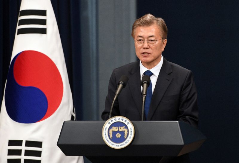 South Korea's President Moon Jae-In