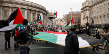 Gaza rally in Ireland