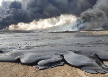 Iraq oil pollution