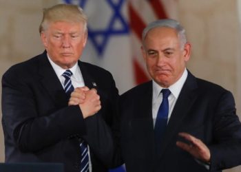 US President Donald Trump and Israeli Prime Minister Benjamin Netanyahu.