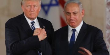 US President Donald Trump and Israeli Prime Minister Benjamin Netanyahu.