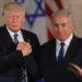 US President Donald Trump and Israeli Prime Minister Benjamin Netanyahu.