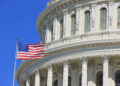 Capitol building and the US flag