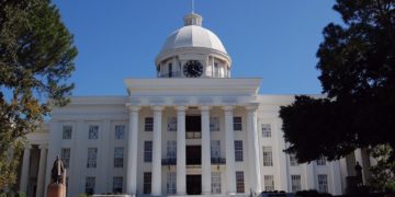 The Alabama State House.