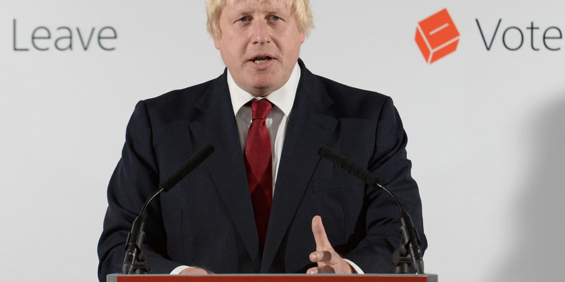 UK Prime Minister Boris Johnson