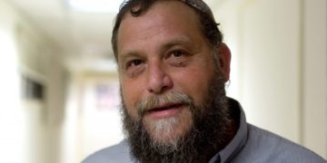 Benzi Gopstein of the extreme-right Israeli Jewish Power party.