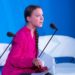 Greta Thunberg gives an impassioned speech at the UN climate summit, September 23, 2019.