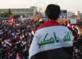 Thousands of Iraqi's take part in an anti-government protest in November, 2019.