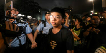 Hong Kong pro-democracy activist Joshua Wong