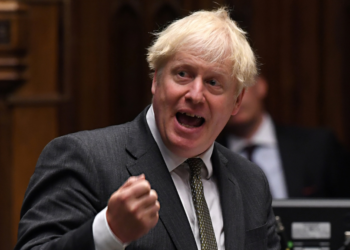 UK Prime Minister Boris Johnson.