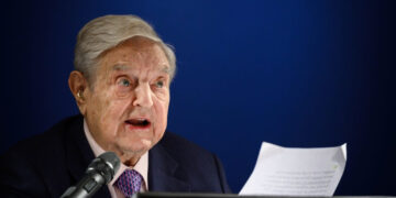 Hungarian-born American billionaire George Soros