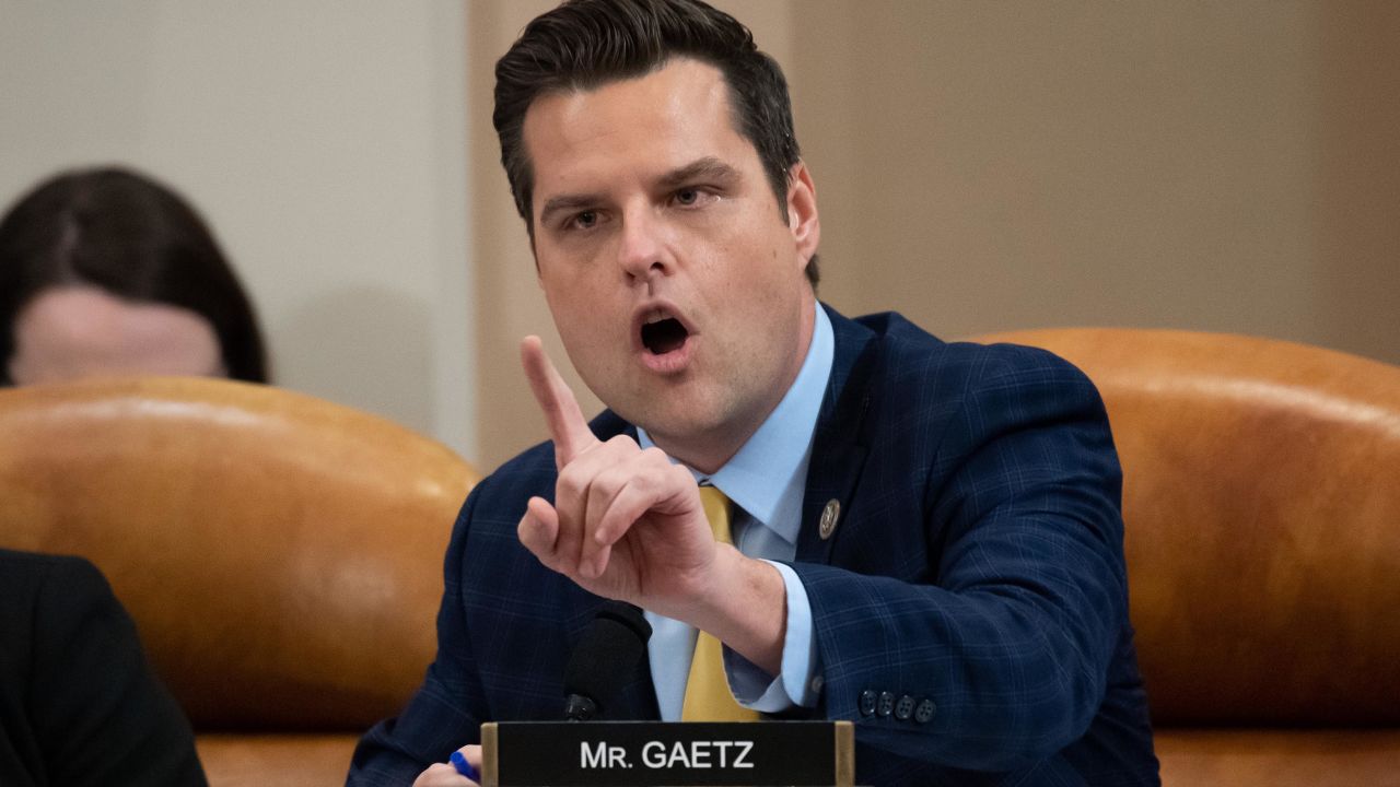 Florida congressman Matt Gaetz
