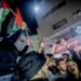 Crowds of Gazans chanted and embraced on January 15 as news spread that a ceasefire and hostage release deal had been reached between Israel and Hamas.